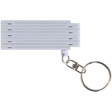 Logo trade promotional gifts picture of: Keyring with 0,5m ruler