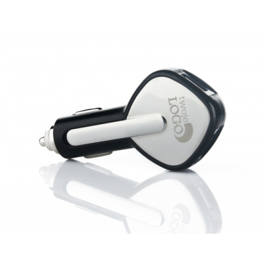 Logo trade advertising product photo of: Dual USB Car Charger