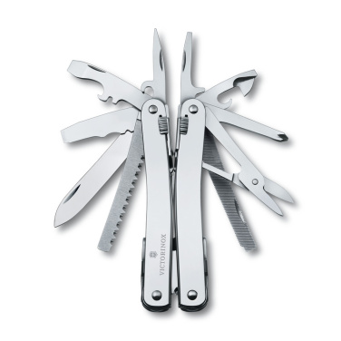 Logo trade promotional giveaways image of: SwissTool Spirit X - 25 tools Victorinox