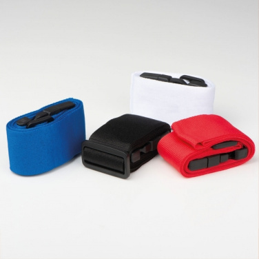 Logo trade promotional giveaways picture of: Adjustable luggage strap MOORDEICH