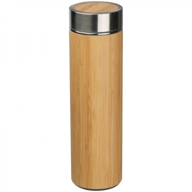 Logo trade promotional product photo of: Stainless steel bottle VALDEMORO 550 ml