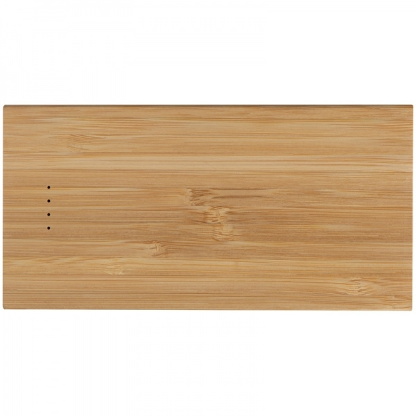 Logotrade business gift image of: Bamboo power bank KATOWICE