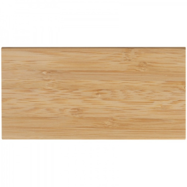 Logotrade promotional merchandise photo of: Bamboo power bank KATOWICE