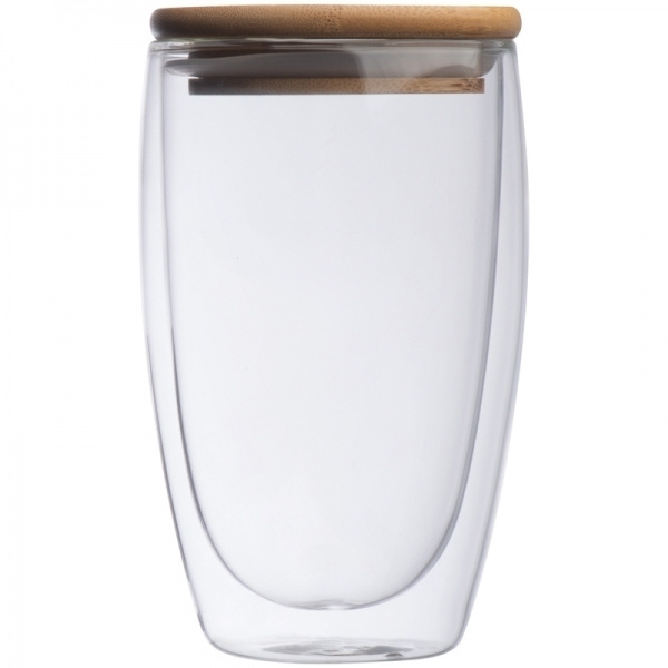 Logo trade advertising product photo of: Double-walled glass ZAKOPANE 500 ml