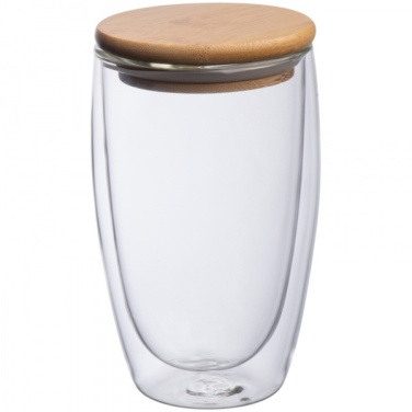Logo trade business gift photo of: Double-walled glass ZAKOPANE 500 ml