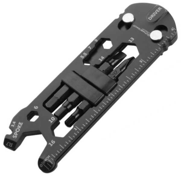 Logotrade promotional item image of: Bike tools INARI Schwarzwolf