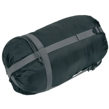 Logotrade advertising product picture of: Sleeping bag KINABALU Schwarzwolf