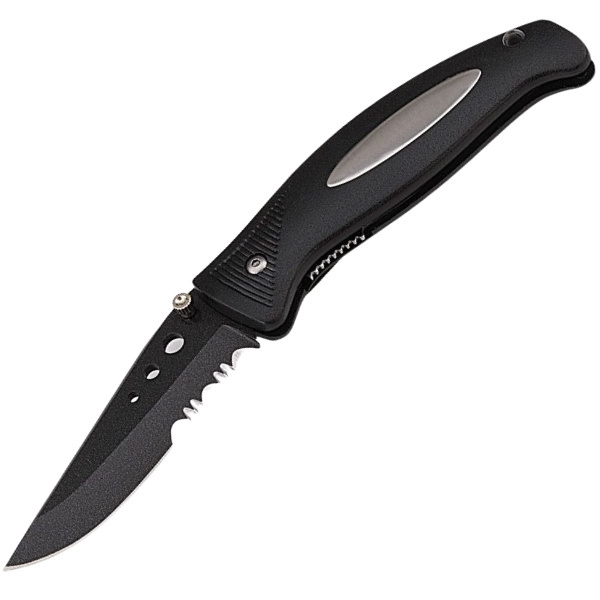 Logotrade corporate gift picture of: Folding knife STYX Schwarzwolf