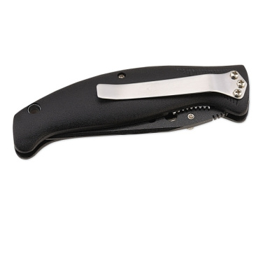 Logo trade promotional products image of: Folding knife STYX Schwarzwolf
