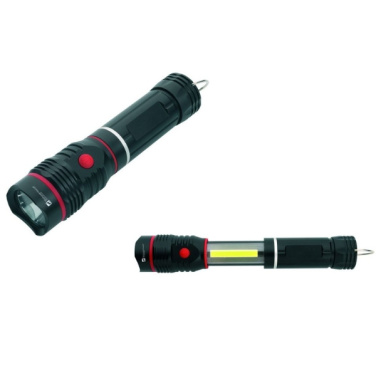 Logo trade advertising products picture of: Flashlight BIWA Schwarzwolf