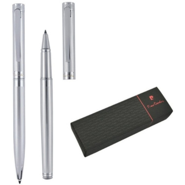 Logo trade promotional giveaway photo of: Writing set ballpoint pen & roller RENEE Pierre Cardin