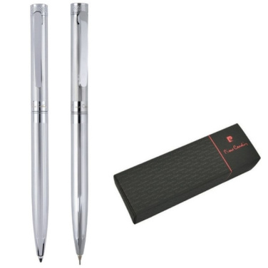 Logo trade promotional products image of: Writing set ballpoint pen & pencil RENEE Pierre Cardin