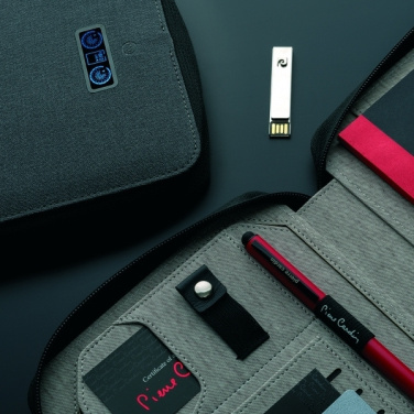 Logotrade corporate gifts photo of: Folder A5 & power bank 4000 mAh SORBONNE Pierre Cardin