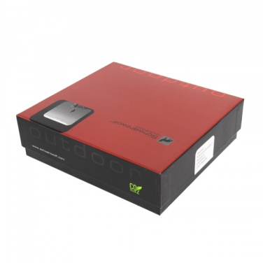 Logo trade promotional products image of: Hip flask MADONIE Schwarzwolf