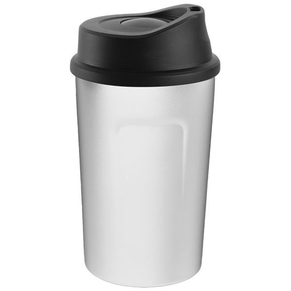 Logo trade corporate gifts picture of: Thermo mug LIARD Schwarzwolf