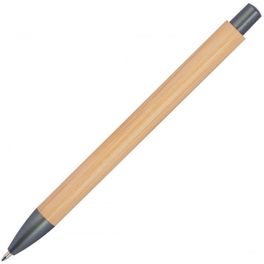 Logo trade promotional products picture of: Bamboo ballpen BERINGEN