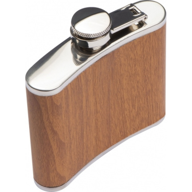 Logo trade advertising product photo of: Hip flask HOOGSTRATEN 170 ml