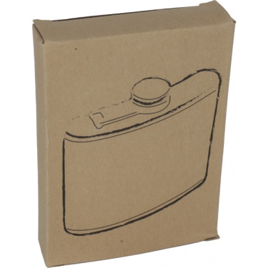 Logo trade promotional item photo of: Hip flask HOOGSTRATEN 170 ml