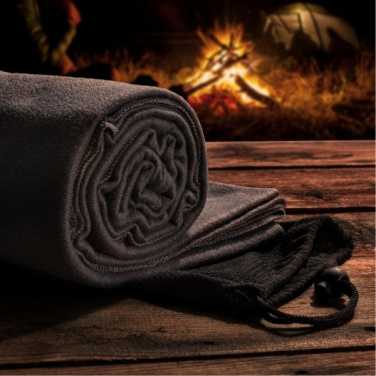 Logotrade promotional item picture of: Blanket BRISA Schwarzwolf