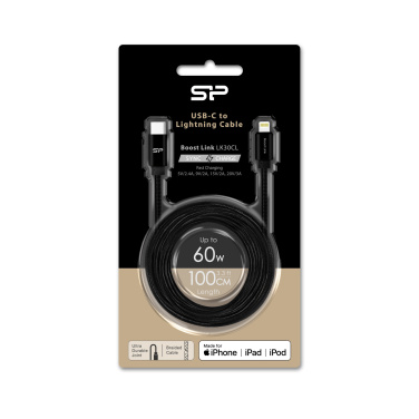 Logotrade promotional item picture of: DATA TRANSFER CABLE Boost Link Nylon LK30CL Type C