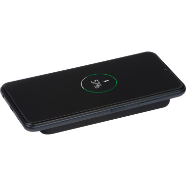 Logo trade corporate gift photo of: Wireless charger and powerbank 8000 mAh MILAN