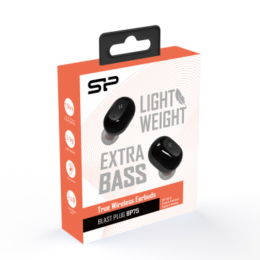 Logotrade promotional merchandise image of: WIRLESS HEADPHONES BP80 SILICON POWER