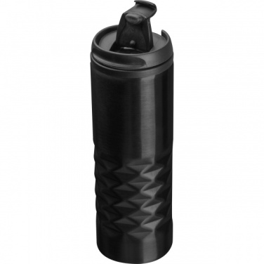 Logo trade promotional product photo of: Thermal stainless steel mug SANTANDER 500 ml