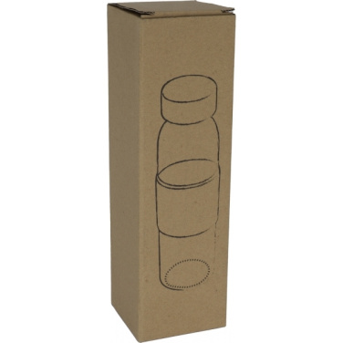 Logotrade business gifts photo of: Glass bottle SKOPJE 500 ml