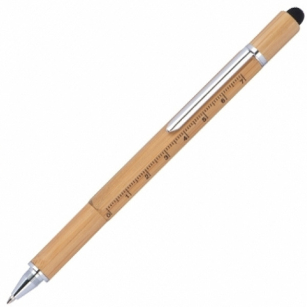 Logo trade promotional product photo of: 6in1 multifunctional pen COIMBRA