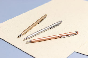 Logo trade corporate gift photo of: Ball pen with touch function CATANIA