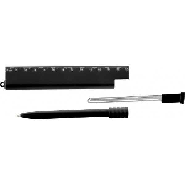 Logo trade business gift photo of: Multifunctional Ruler MANILA