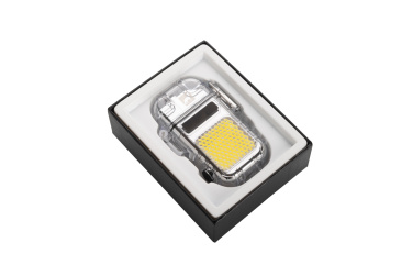 Logotrade advertising product picture of: Electrical lighter CALBUCO Schwarzwolf