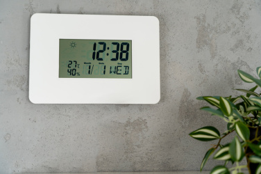 Logo trade corporate gifts image of: Wall clock BELGRADE