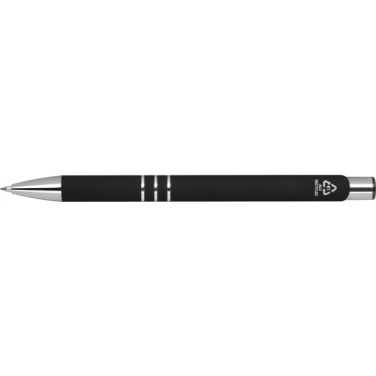 Logotrade promotional item image of: Semi gel pen soft touch DUNMORE