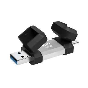 Logo trade promotional merchandise photo of: Pendrive Silicon Power Mobile - C51 3.2, 64GB