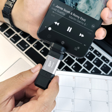 Logo trade promotional product photo of: Pendrive Silicon Power Mobile - C51 3.2, 64GB