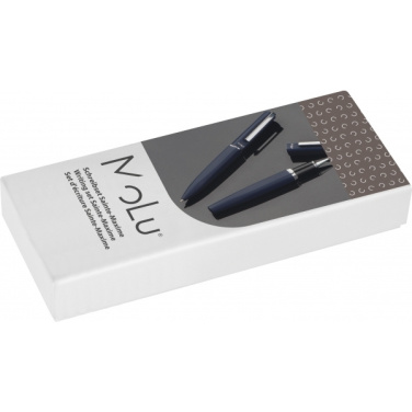 Logo trade promotional items picture of: Writing set soft touch SAINTE MAXIME MoLu