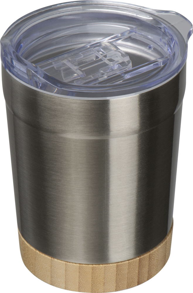 Logo trade promotional gifts image of: Recycled steel cup Turin