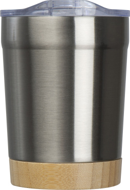 Logo trade advertising products image of: Recycled steel cup Turin