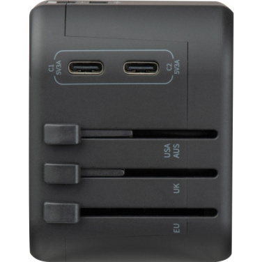 Logo trade promotional products image of: Travel Adapter Maracena