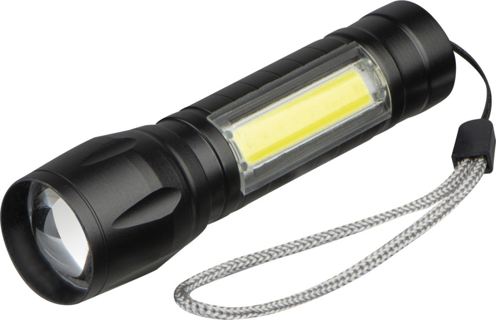 Logo trade promotional items image of: Rechargeable flashlight Tokyo