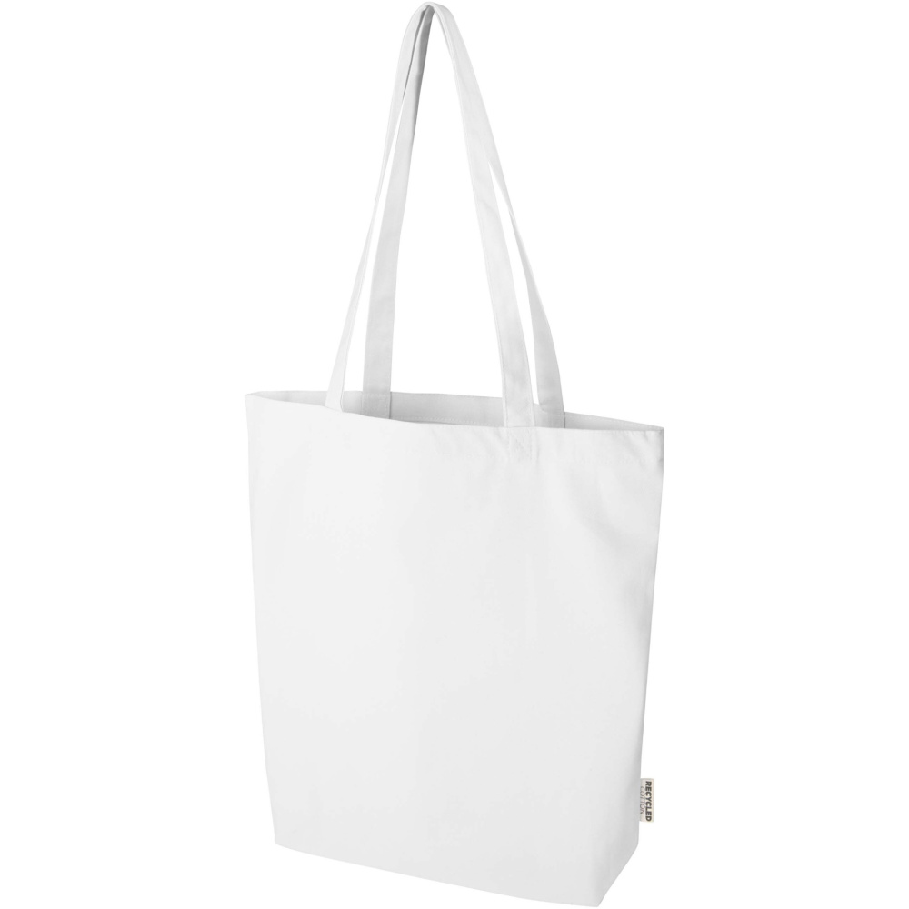 Logotrade promotional gift image of: Florida 270 g/m² GRS recycled tote bag 10L