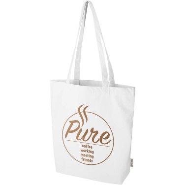 Logotrade advertising product image of: Florida 270 g/m² GRS recycled tote bag 10L