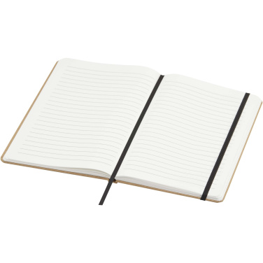 Logotrade promotional gift picture of: Holm A5 stone paper hard cover notebook with lined pages