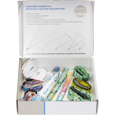 Logo trade promotional items image of: Sublimation lanyards sample box