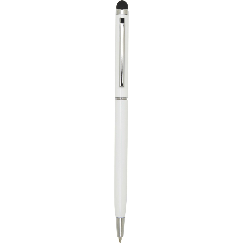 Logotrade advertising product image of: Ore aluminium ballpoint pen with stylus