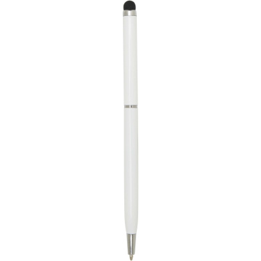 Logo trade promotional items image of: Ore aluminium ballpoint pen with stylus
