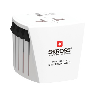 Logo trade corporate gift photo of: SKROSS World Travel Adapter MUV Micro
