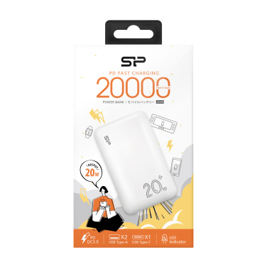 Logotrade advertising product picture of: Power bank Silicon Power QS58 20000 mAh