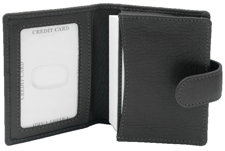 Logo trade promotional merchandise image of: Credit and business card holder 96605200